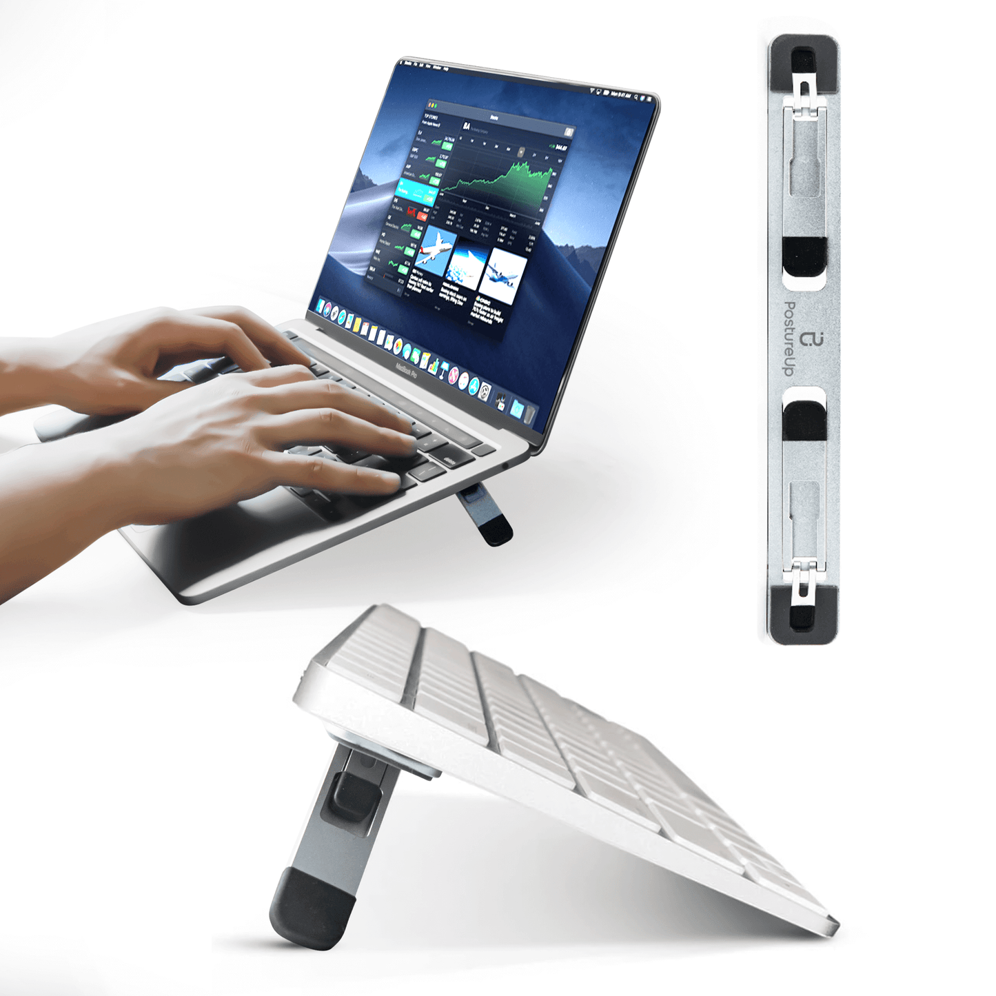 Invisible Aluminum Laptop Riser main