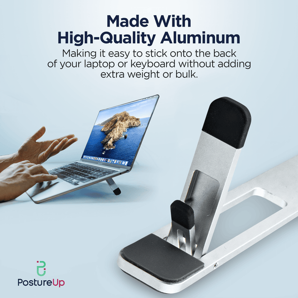 Invisible Aluminum Laptop Riser adjustable