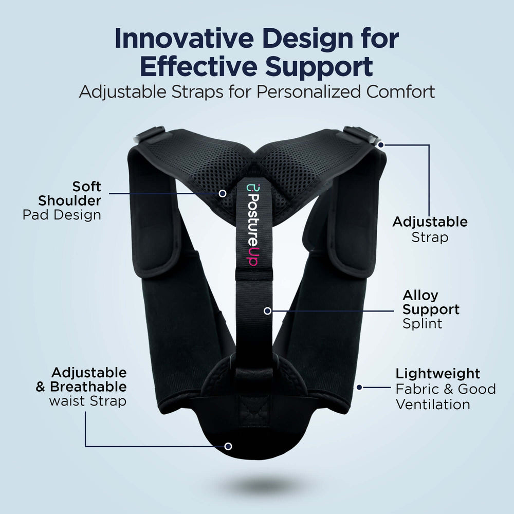 
                  
                    Unisex posture corrector for upper back dimensions
                  
                