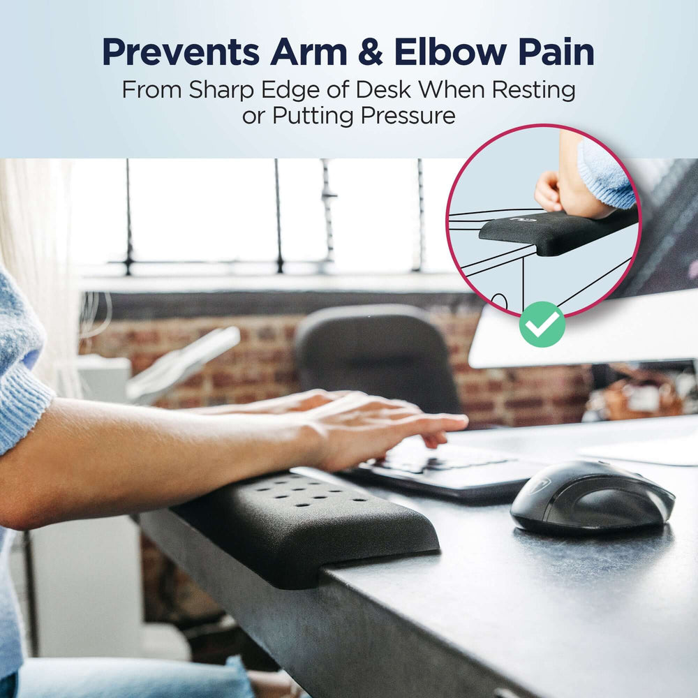 
                  
                    EdgeRest long wrist rest office accessory
                  
                