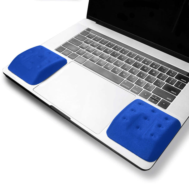 laptop wrist rests wavepads royal blue